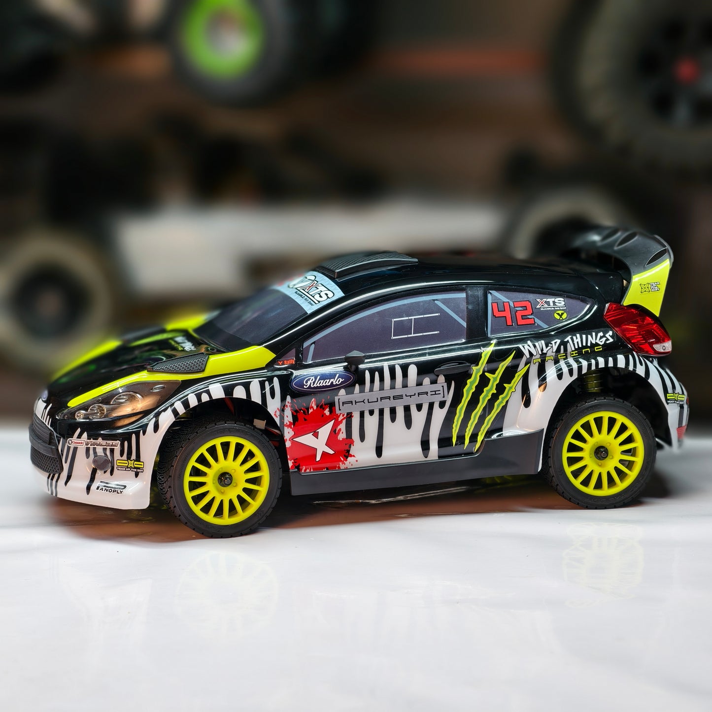 Rlaarlo XTS-F10 1/10 Metal Brushless RTR 4WD RC Rally Car