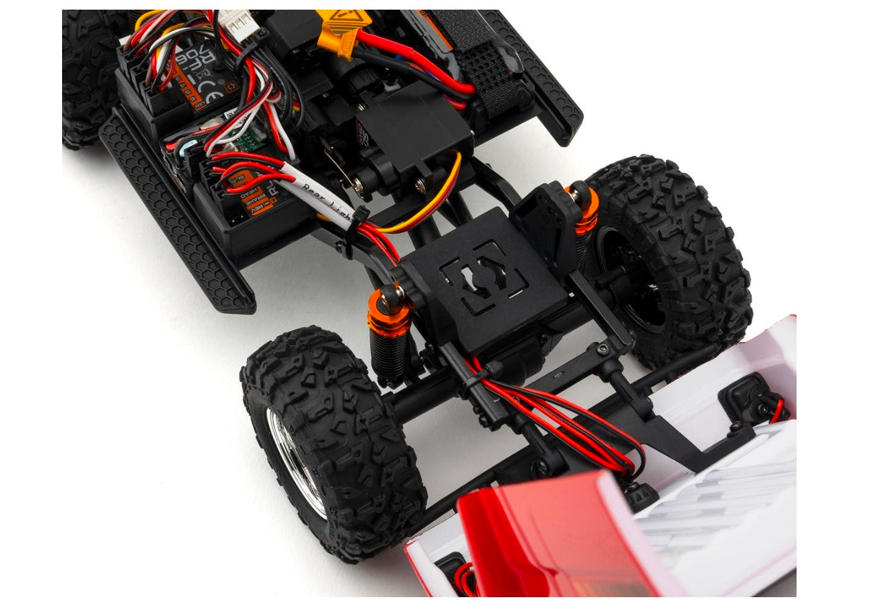 HPI Venture18 Flux 1985 Toyota Hilux SR5 1/18 RTR 4WD Brushless Rock Crawler (Blue)