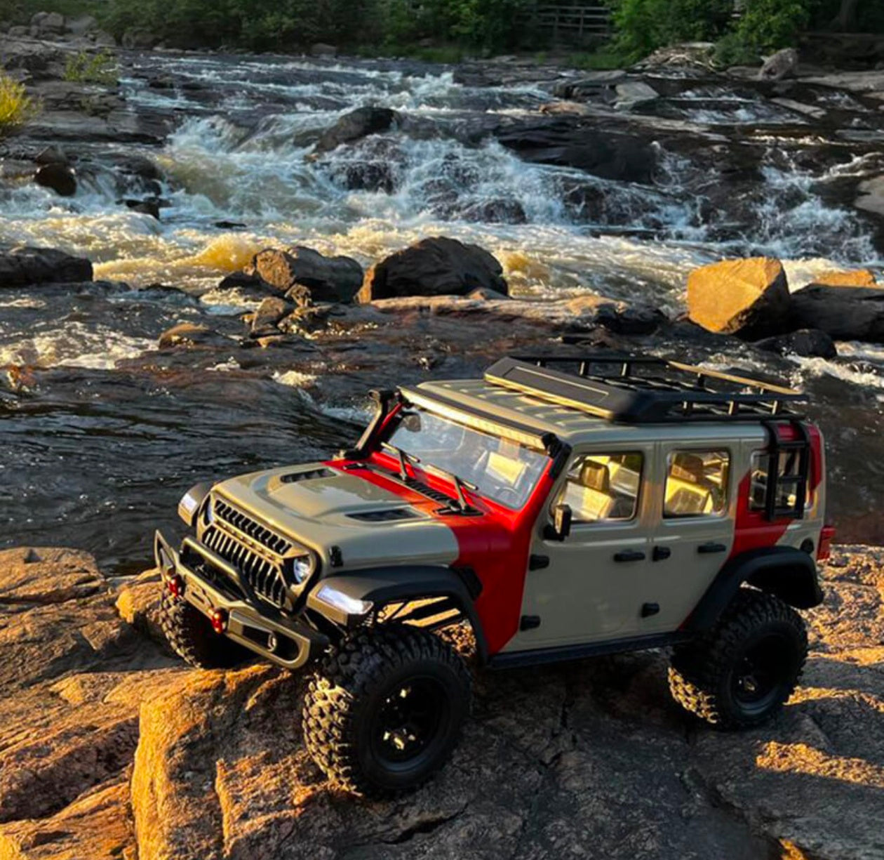 Rlaarlo MK-07 1/7 Scale 4WD Brushless RC Crawler – Hand-Painted Limited Edition