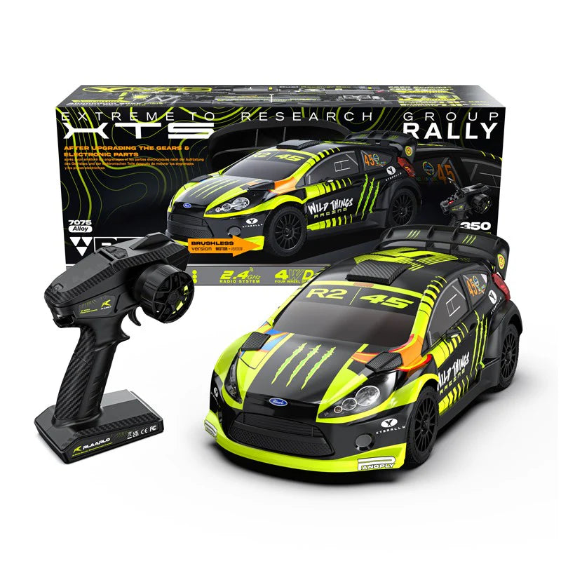 Rlaarlo XTS-F10 1/10 Carbon Fiber Brushless RTR 4WD RC Rally Car