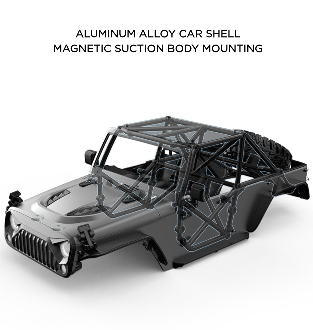 MJX Hyper Go H12Y – 1/12 Scale 4WD Brushless RC Crawler