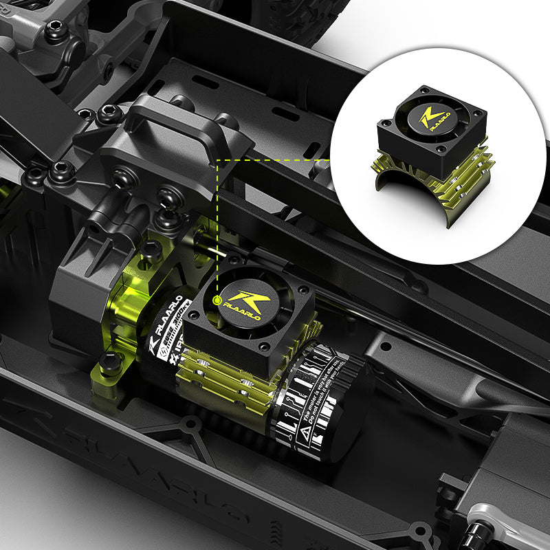 Rlaarlo Omni-Terminator Metal MINI 1:10 Scale RTR Brushless Monster Truck, RZ001G-A