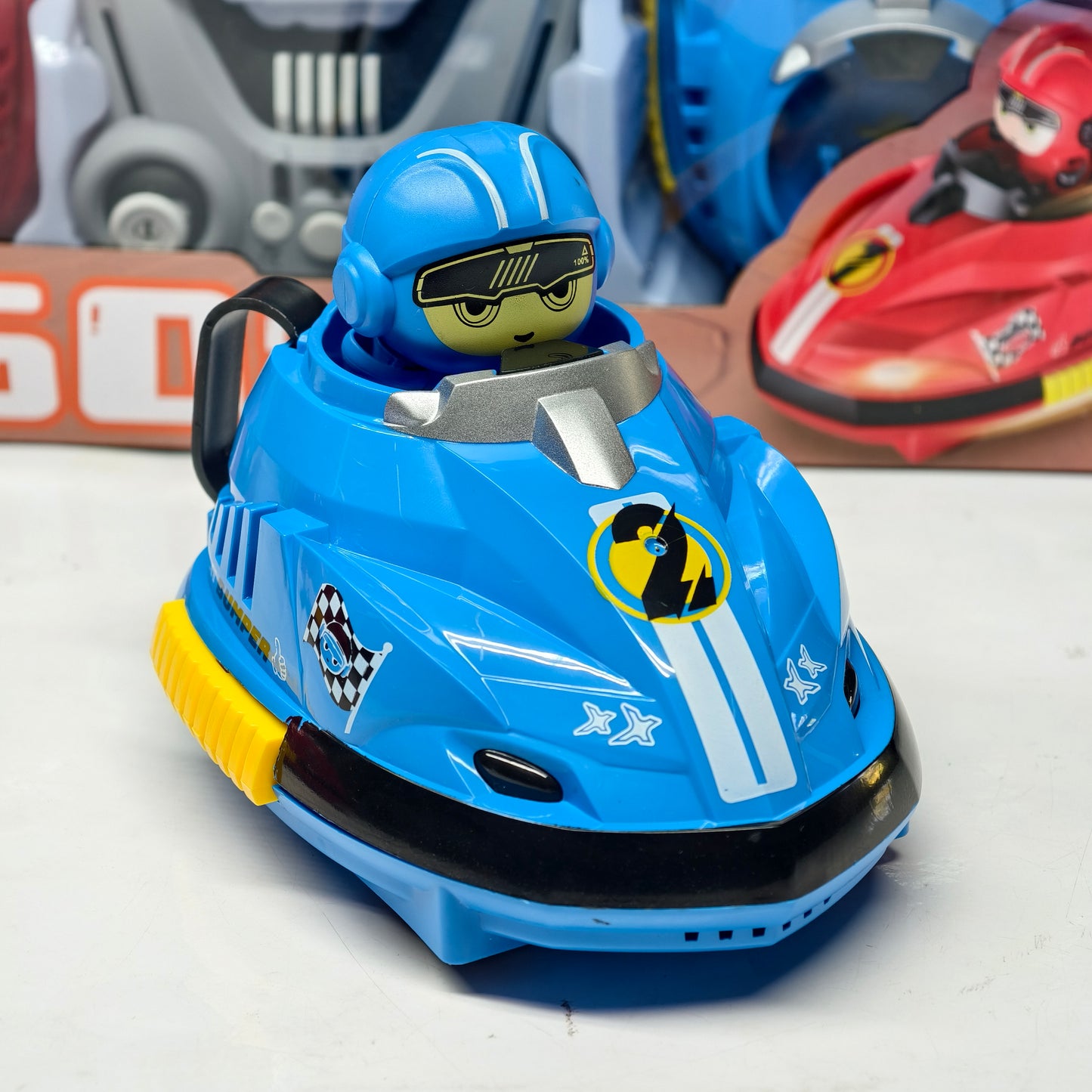 GO Dodgem Kart – Dual Battle Bumper Car Toy Set (Ages 4+) | Fun VS Racing Game for Kids