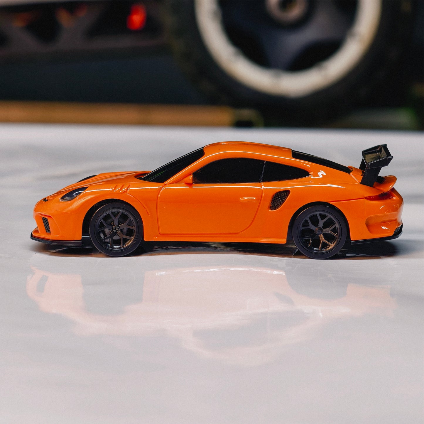 Porsche drift rc car 1/43 scale with gyro