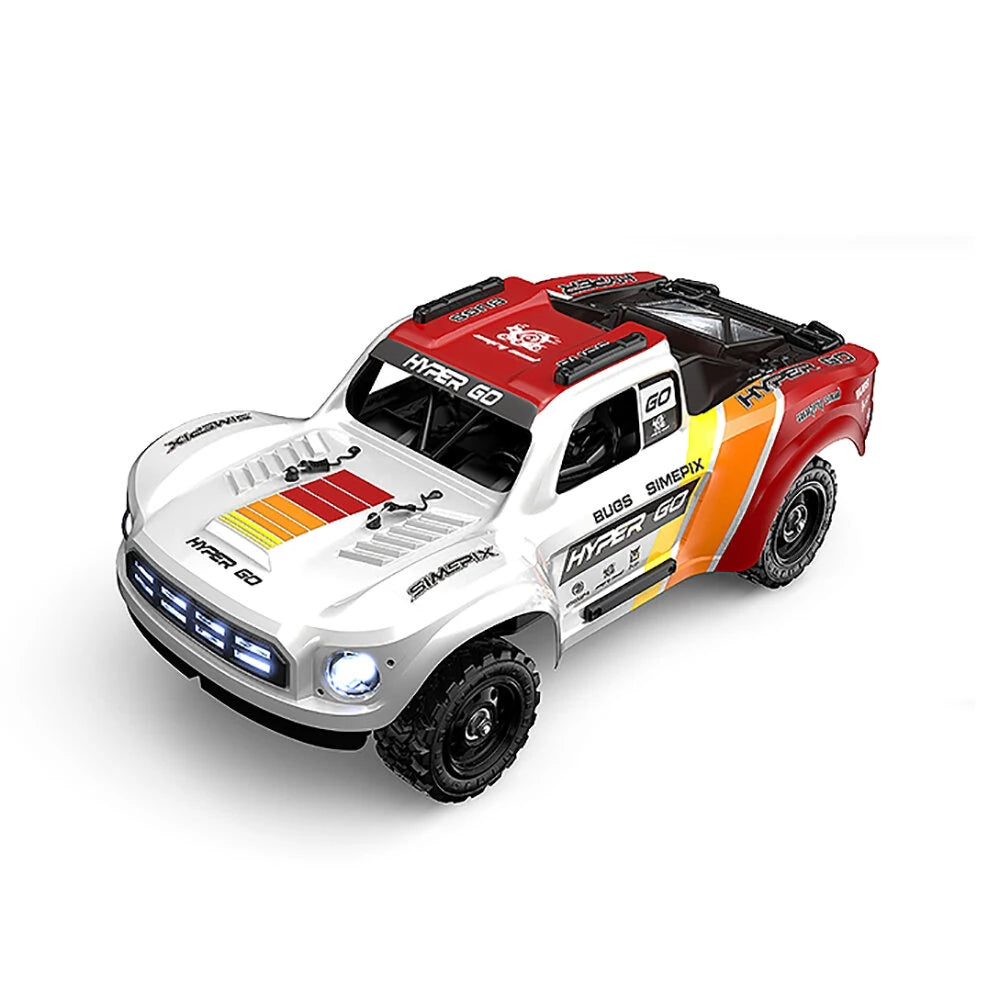 MJX Hyper Go 14211 1/14 Brushless Short Course RC Truck -70km/h, CNC Alloy