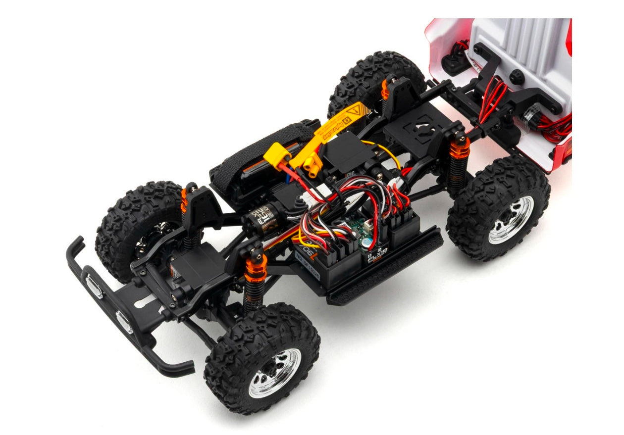 HPI Venture18 Flux 1985 Toyota Hilux SR5 1/18 RTR 4WD Brushless Rock Crawler (Blue)