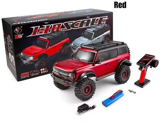 WLtoys 104020 Ford Bronco 1/10 Scale 4X4 RC Rock Crawler – 2.4G Off-Road Climbing Car