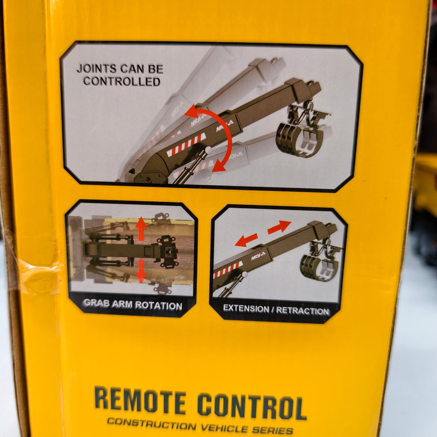 "6-Channel RC Log Truck with Crane