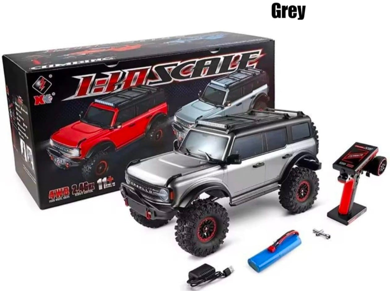 WLtoys 104020 Ford Bronco 1/10 Scale 4X4 RC Rock Crawler – 2.4G Off-Road Climbing Car