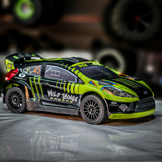 Rlaarlo XTS-F10 1/10 Carbon Fiber Brushless RTR 4WD RC Rally Car