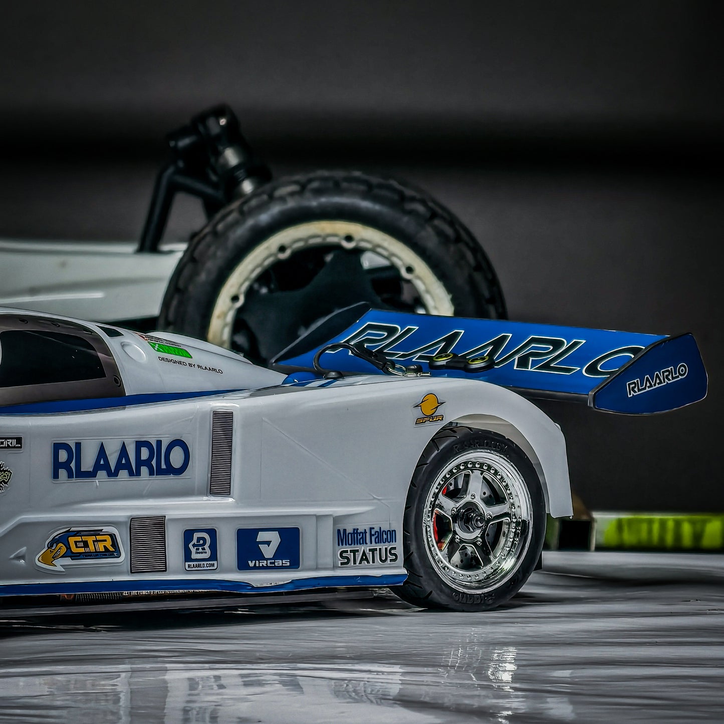 Rlaarlo 1/10 AK-787 Dual Motor RTR Standon – High-Speed On-Road Racing Car