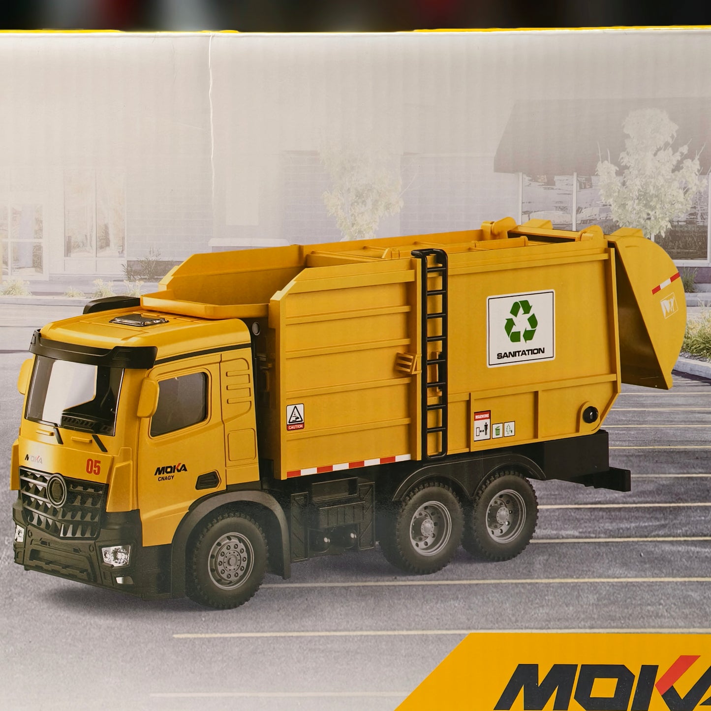 6-Channel RC Sanitation Truck