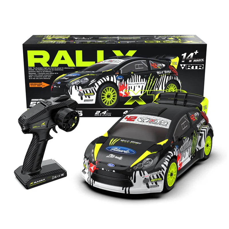 Rlaarlo XTS-F10 1/10 Metal Brushless RTR 4WD RC Rally Car