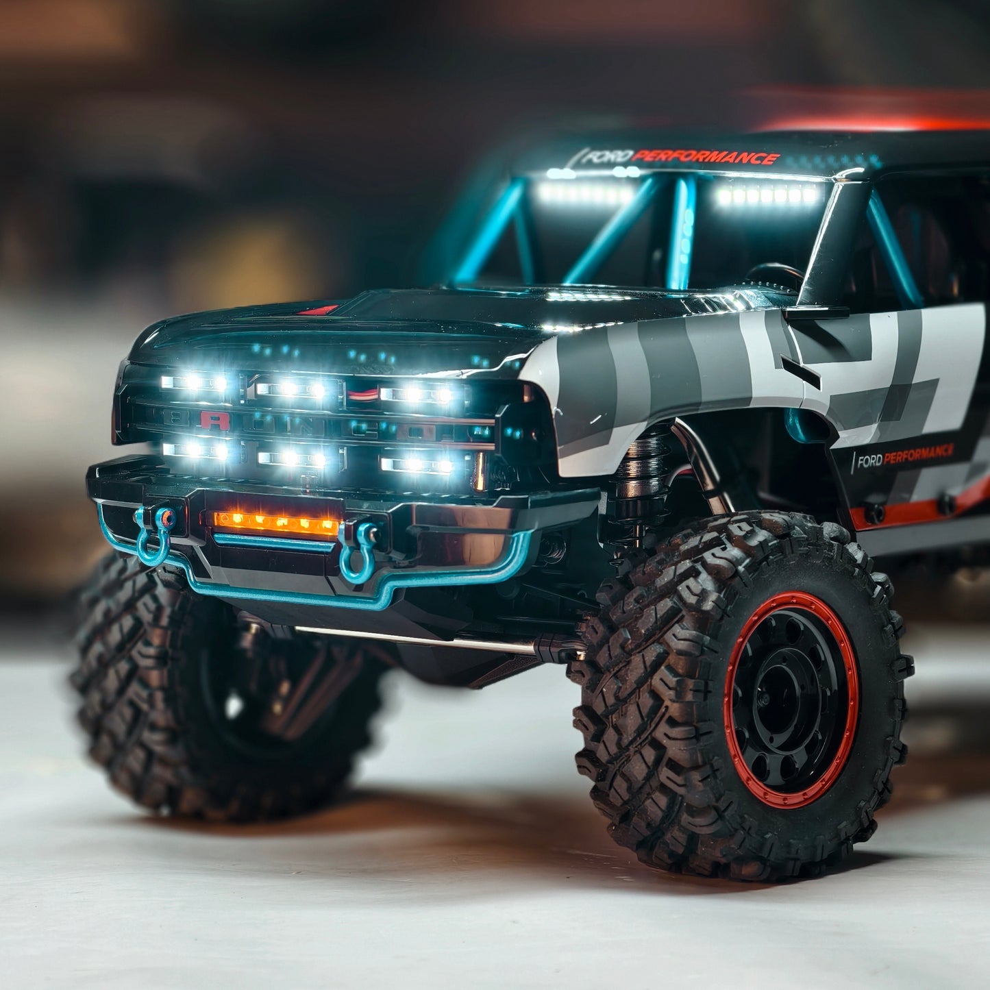MJX Hyper Go H12P 1/12 RC Crawler – Licensed Ford Bronco Baja 1000 Edition