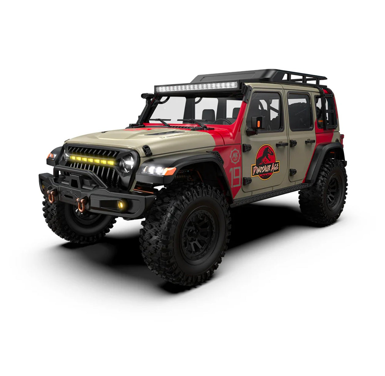 Rlaarlo MK-07 1/7 Scale 4WD Brushless RC Crawler – Hand-Painted Limited Edition